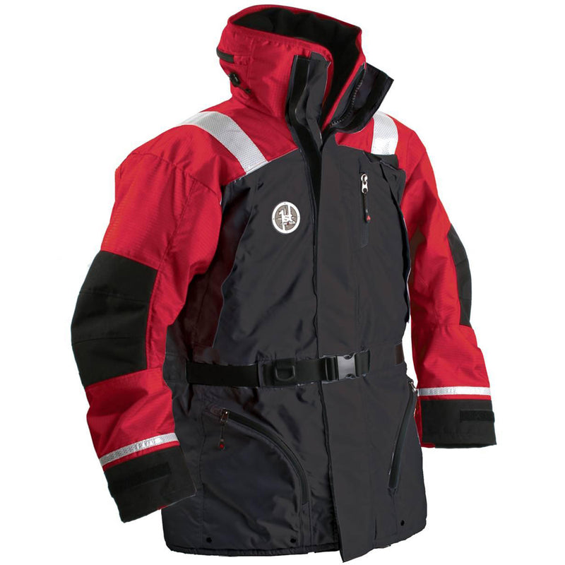 First Watch AC-1100 Flotation Coat - Red/Black - XXX-Large