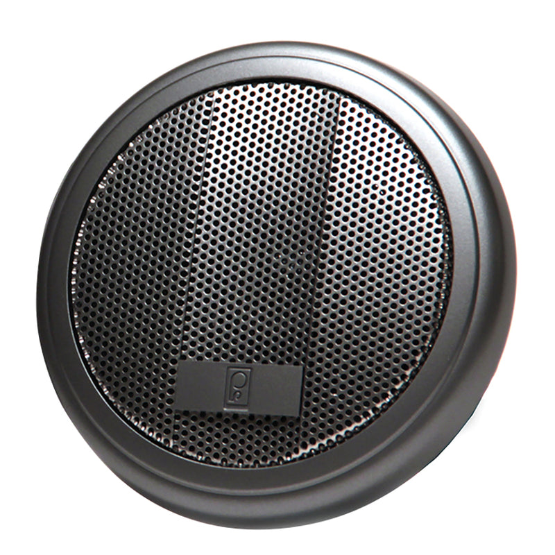 Poly-Planar 2" Spa Speaker - Round - Grey