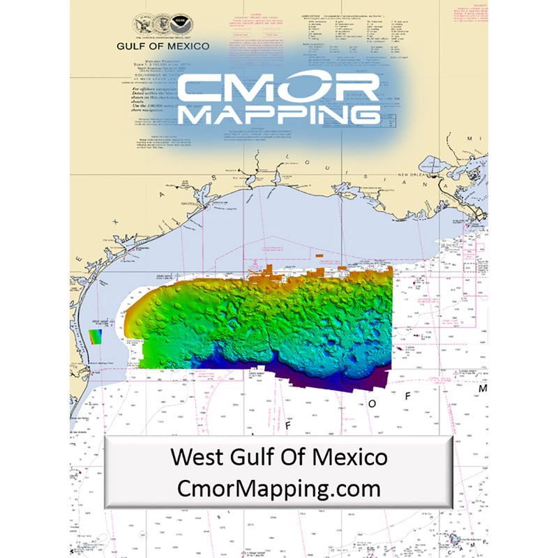 Furuno CMOR Mapping - West Gulf of Mexico f/TZT2 & TZT3