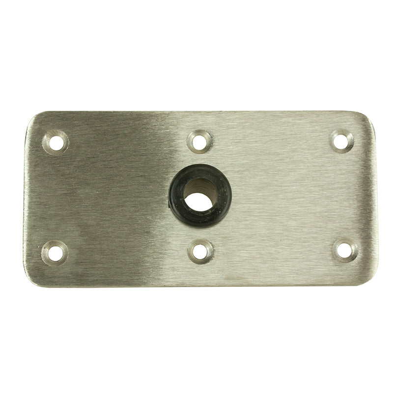 Springfield KingPin™ 4" x 8" - Stainless Steel - Rectangular Base