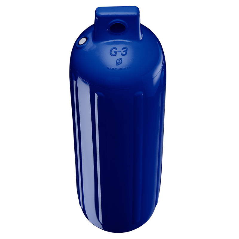 Polyform G-3 Twin Eye Fender 5.5" x 19" - Cobalt Blue w/Air Adapter