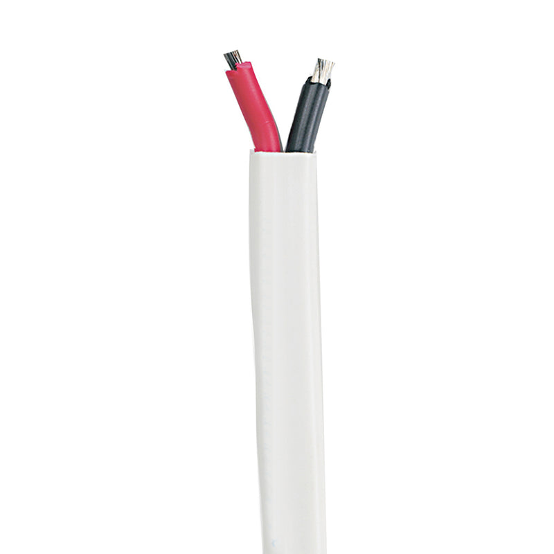 Cobra Wire 16/2 Gauge Flat Multi Conductor Marine Boat Duplex Cable - Red/Black - 500'