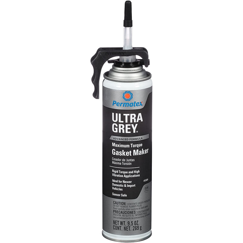 Permatex Ultra Grey® Rigid High-Torque RTV Silicone Gasket Maker - 9.5oz