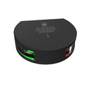 Lopolght Combined Starboard & Port Sidelight 2nm/112.5°+ 112.5° - Black Housing - Vertical Mount
