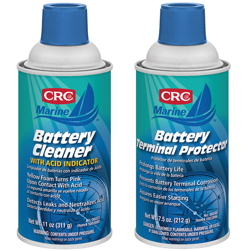 CRC Marine Battery Terminal Cleaner & Protector Bundle