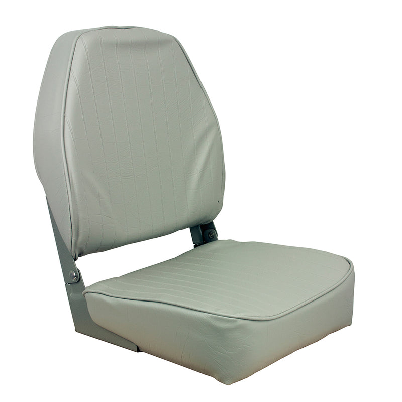 Springfield High Back Folding Seat - Grey