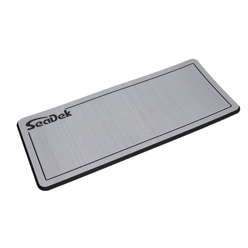 SeaDek Dual Density Helm Pad - 16" x 39" 20mm - Large - Storm Gray w/Black Laser SD Logo