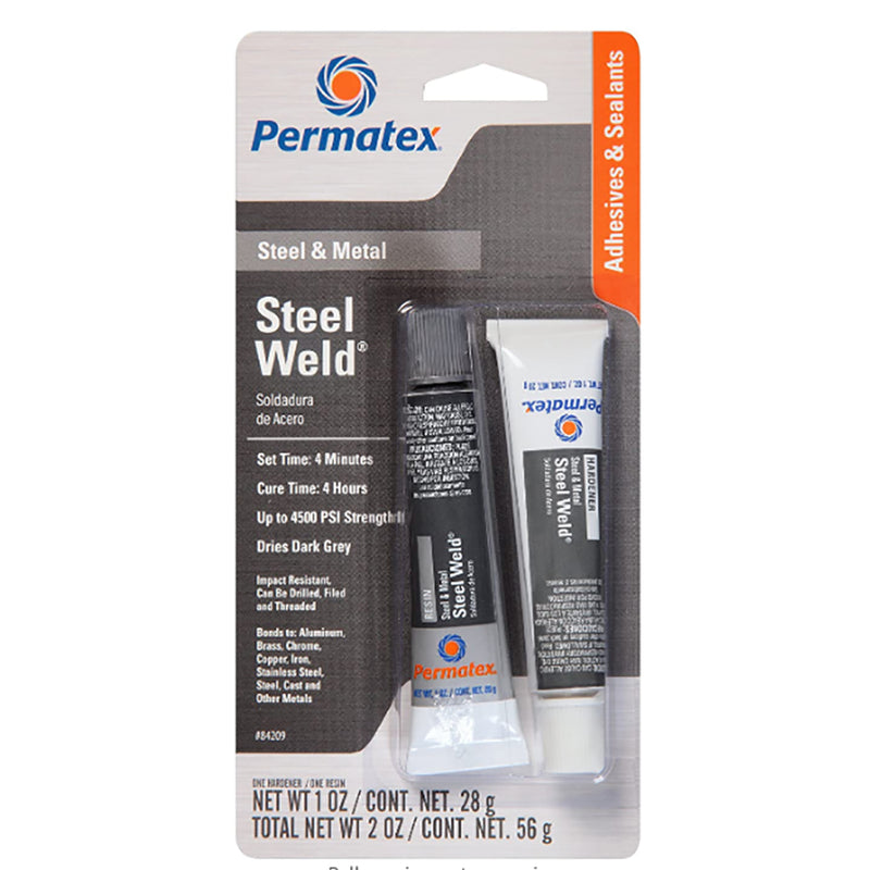 Permatex - Steel Weld™ Epoxy - GREY - 1oz