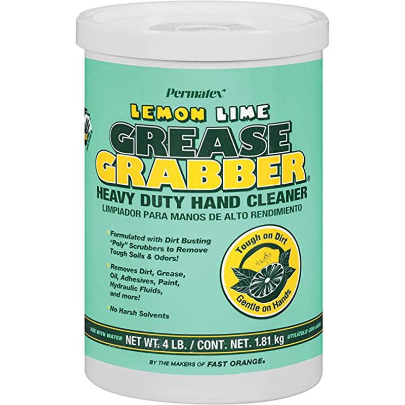 Permatex Grease Grabber™ Lemon Lime Hand Cleaner Tub - 4lb