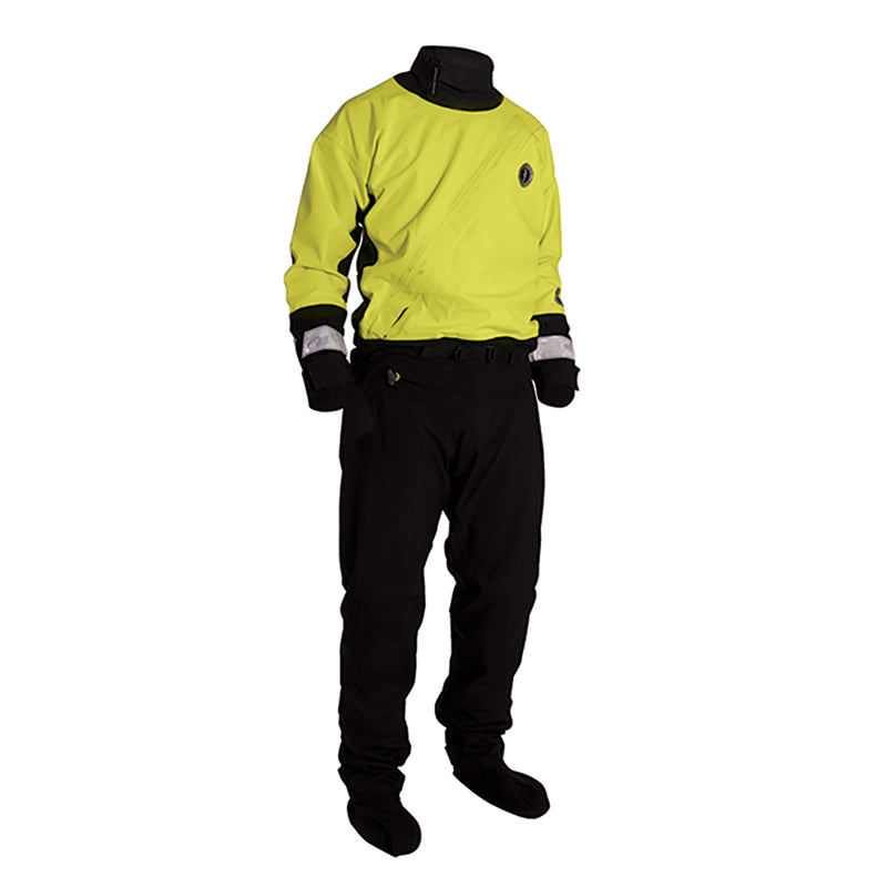 Mustang Water Rescue Dry Suit - MED - Yellow/Black