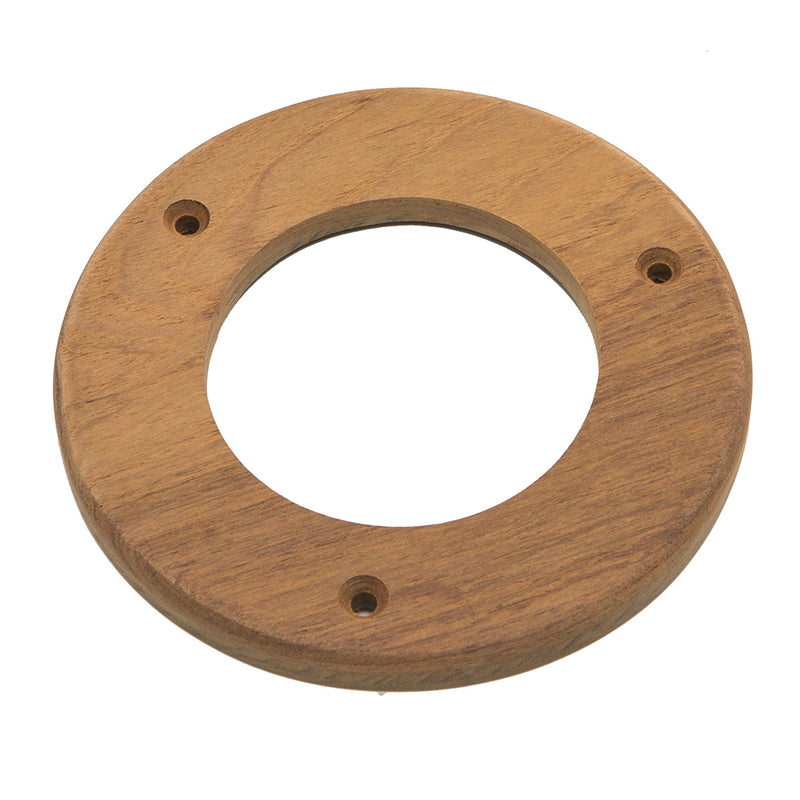 Whitecap Teak Trim Ring - 3" Inner Diameter Opening