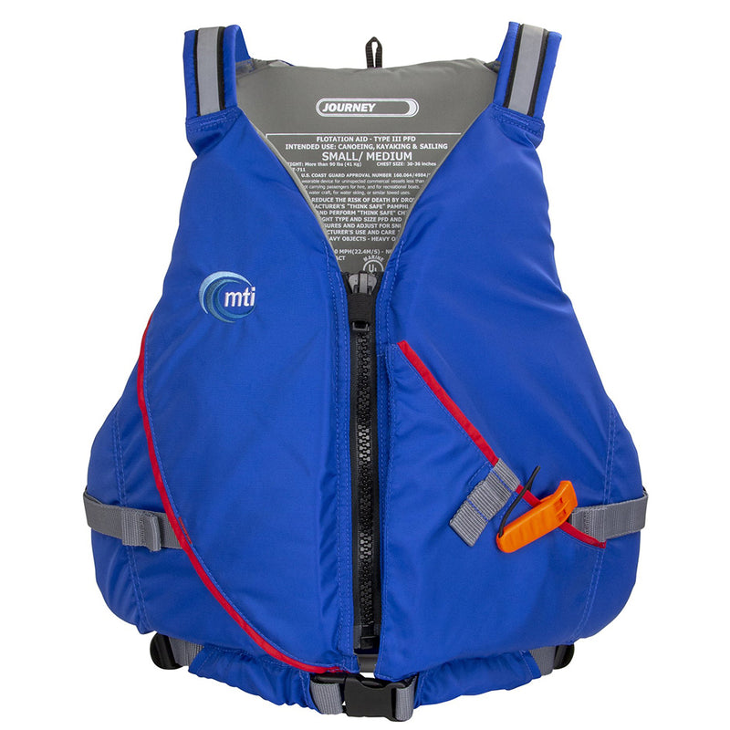 MTI Journey Life Jacket w/Pocket - Blue - X-Small/Small