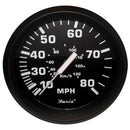 Faria Euro Black 4" Speedometer - 80MPH (Mechanical)