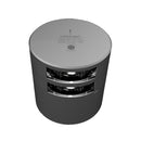 Lopolight Double Stern Light - 3nm - Silver Housing - Horizontal Mount