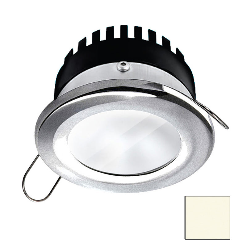 i2Systems Apeiron PRO A506 - 6W Spring Mount Light - Round - Neutral White - Brushed Nickel Finish