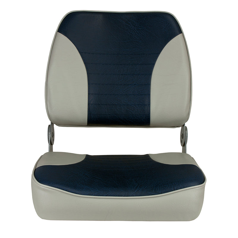 Springfield XXL Folding Seat - Grey/Blue