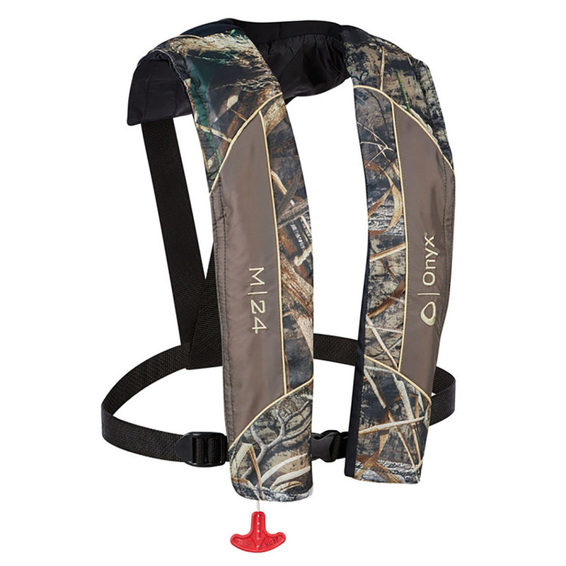 Onyx M-24 Manual Inflatable Life Jacket - Realtree Max-5® Camo