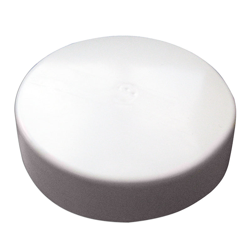 Monarch White Flat Piling Cap - 10"