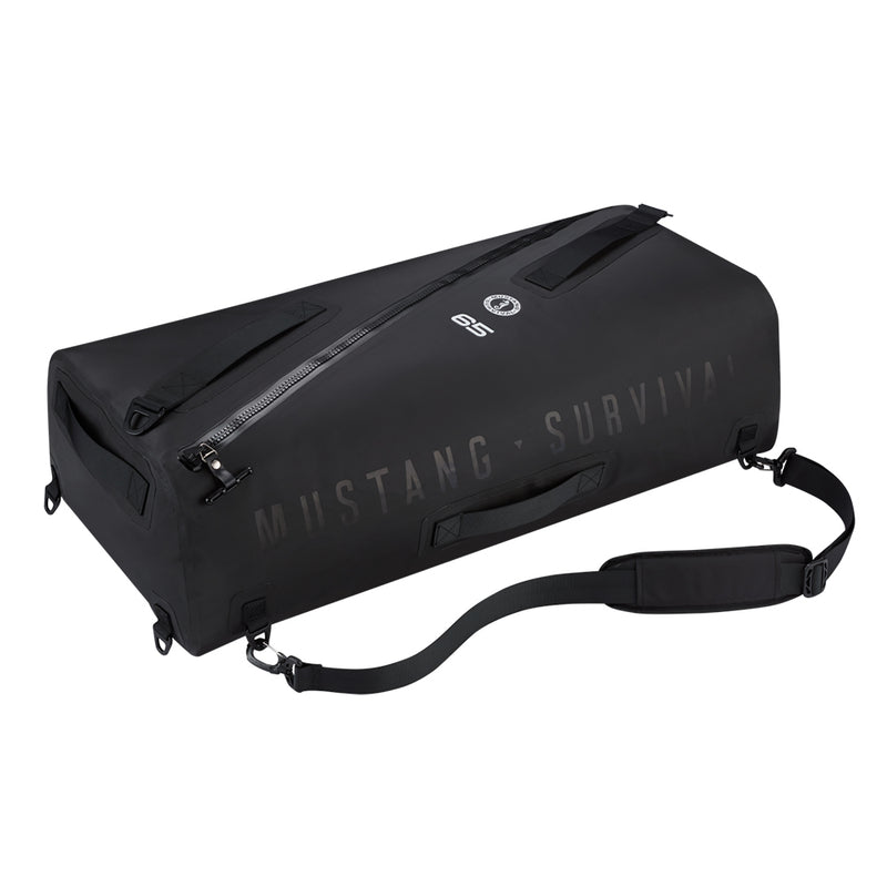 Mustang Greenwater 65 Liter Waterproof Deck Bag - Black