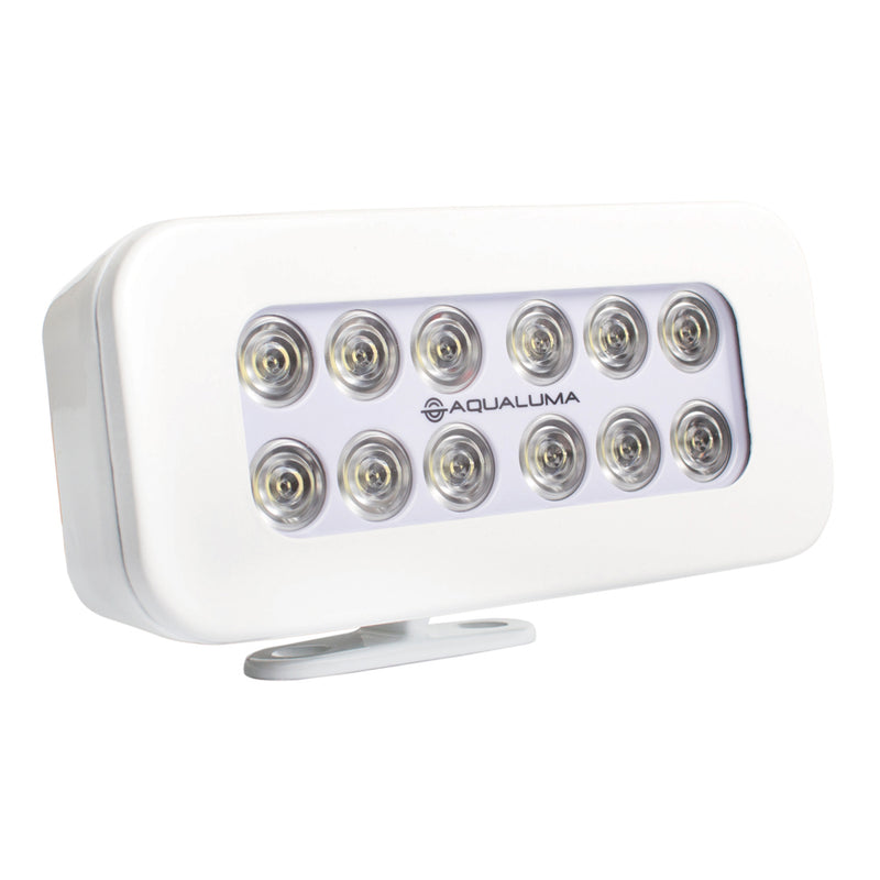 Aqualuma Bracket Mount Spreader Light 12 LED - White Bezel