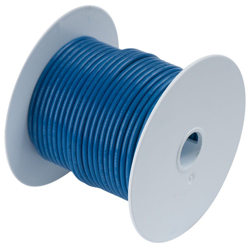 Ancor Dark Blue 12 AWG Tinned Copper Wire - 100'