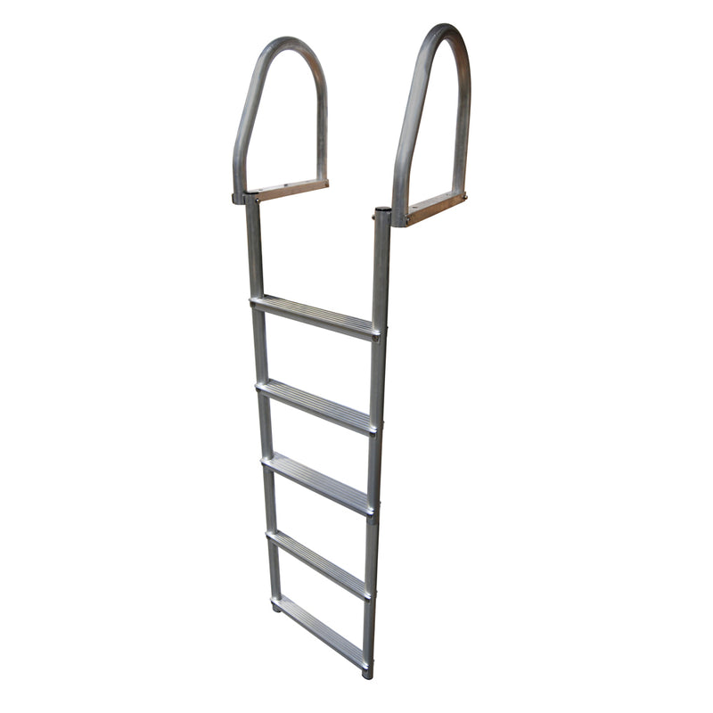 Dock Edge Aluminum 5-Step Eco Flip-Up Dock Ladder - Weld Free