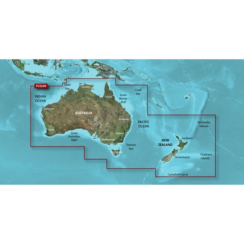 Garmin BlueChart® g2 HD - HXPC024R - Australia & New Zealand - microSD™/SD™