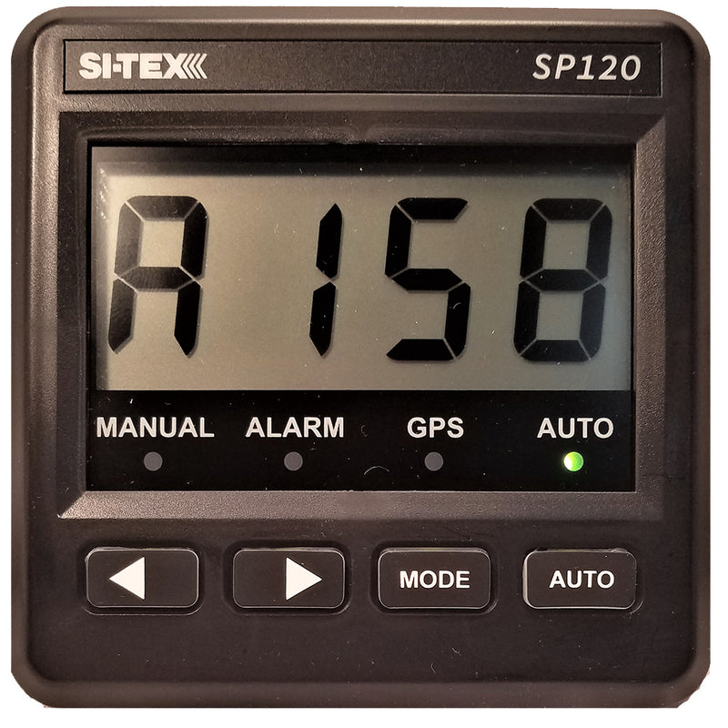 SI-TEX SP-120 System w/Rudder Feedback & Remote Mechanical Drive - 1994 + Mercury IO/Volvo Gas