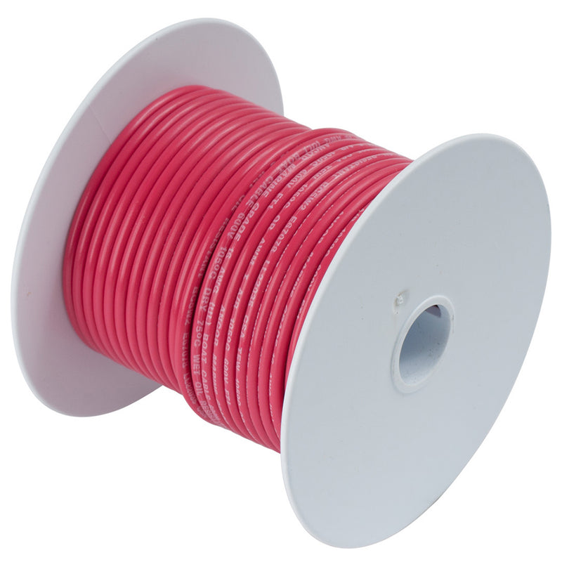 Ancor Red 12 AWG Tinned Copper Wire - 1,000'