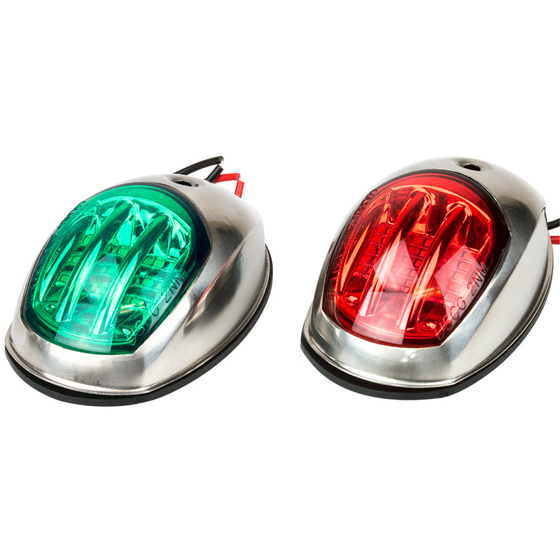 Sea-Dog Stainless Steel LED Navigation Lights - Port & Starboard