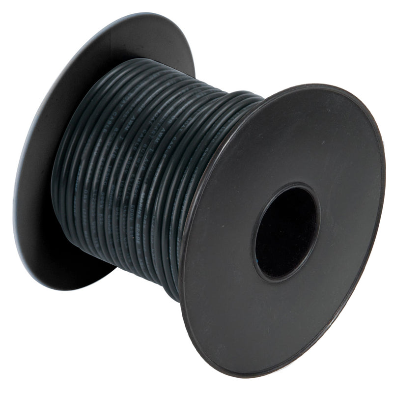 Cobra Wire 18 Gauge Flexible Marine Wire - Black - 250'