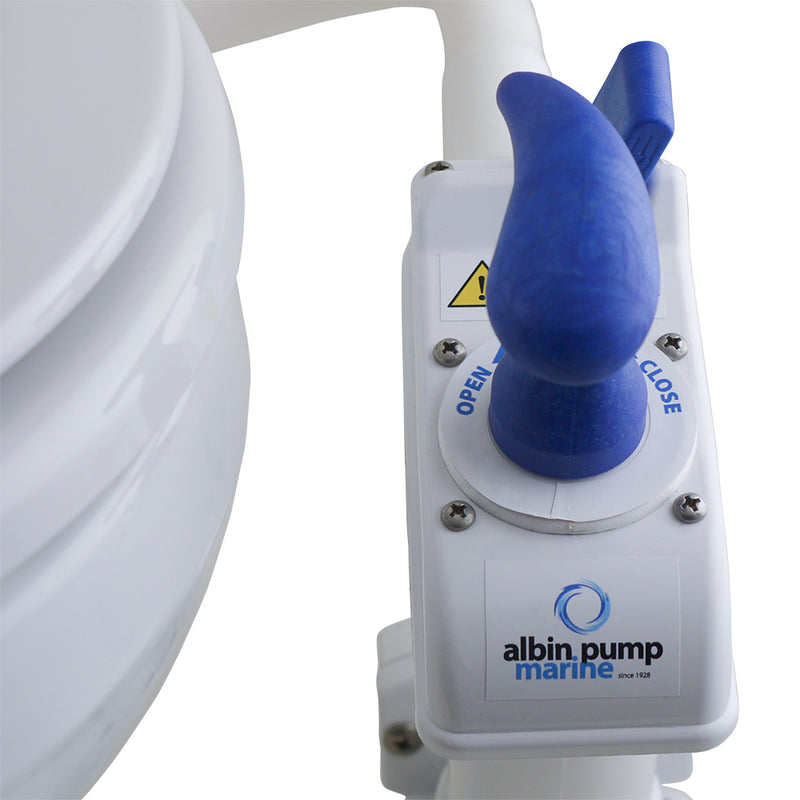 Albin Pump Marine Toilet Manual Compact Low