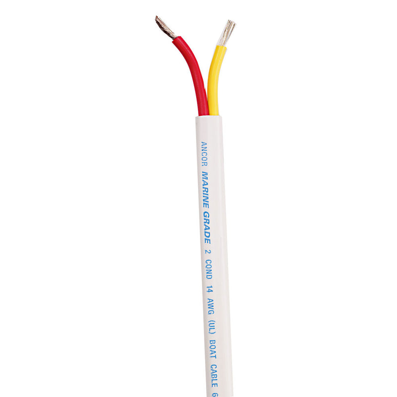 Ancor Safety Duplex Cable - 16/2 - 2x1mm2 - Red/Yellow - Sold By The Foot