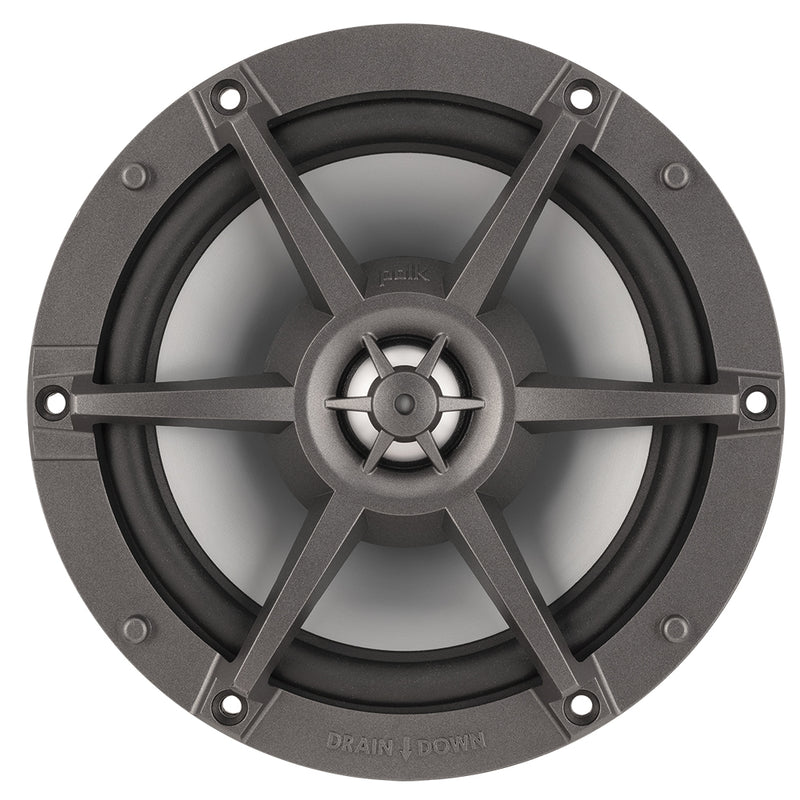 Polk Ultramarine 6.6" Coaxial Speakers - Smoke