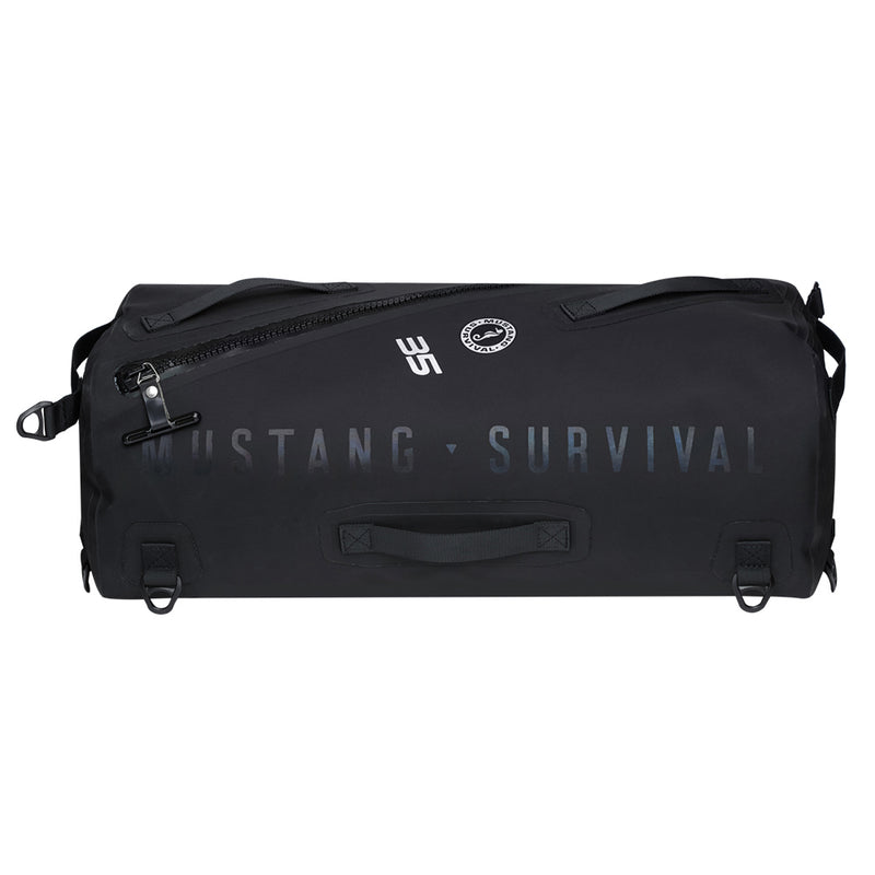 Mustang Greenwater 35 Liter Waterproof Deck Bag - Black