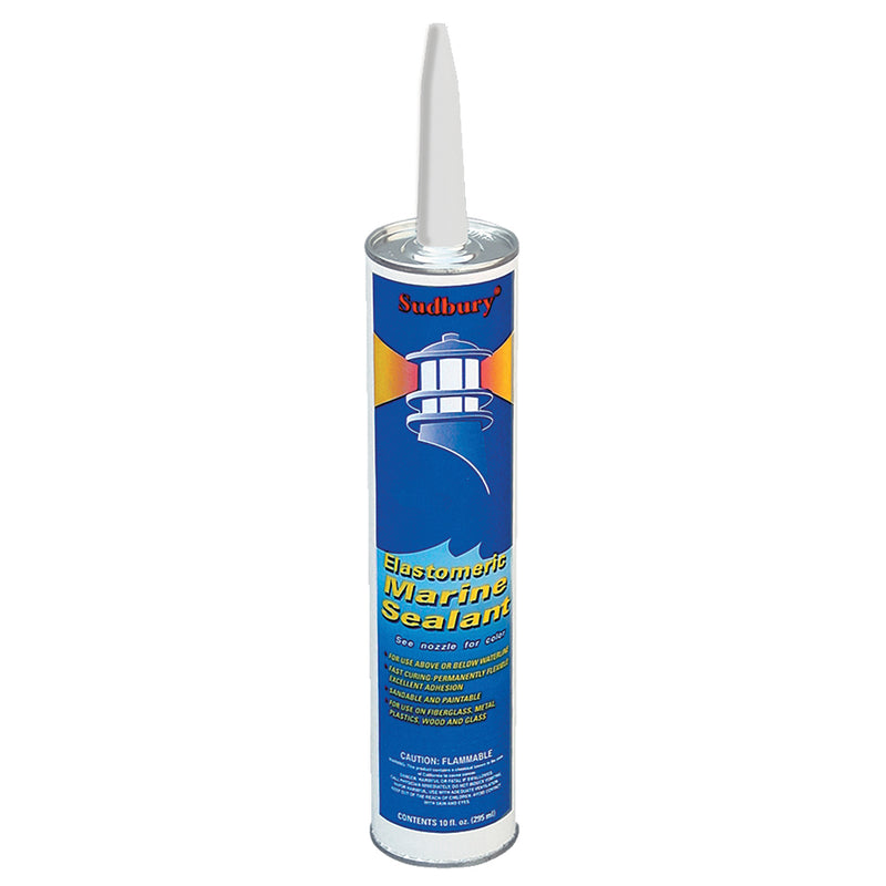 Sudbury Elastomeric Marine Sealant - 10oz Cartridge - Clear