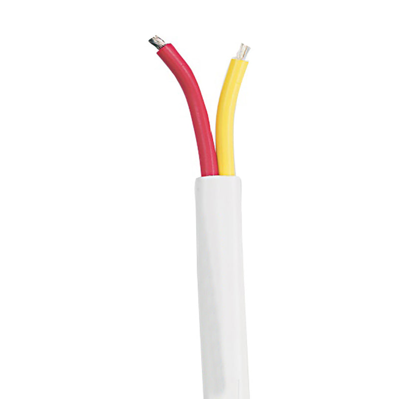 Cobra Wire 18/2 Gauge Flat Multi Conductor Marine Boat Cable - Red/Yellow - 100'