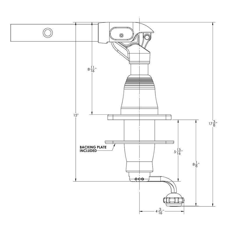 TACO Grand Slam 312 Center Rigger Mount