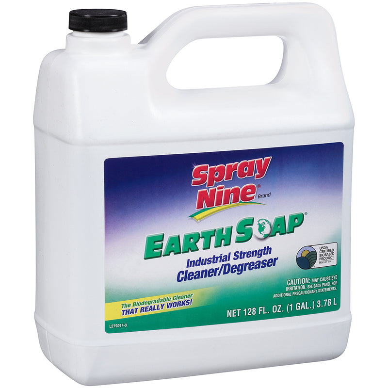 Spray Nine Bio Based Earth Soap® Cleaner/Degreaser Concentrated - 1 Gallon