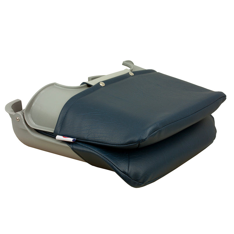 Springfield Skipper Standard Folding Seat - Grey/Blue