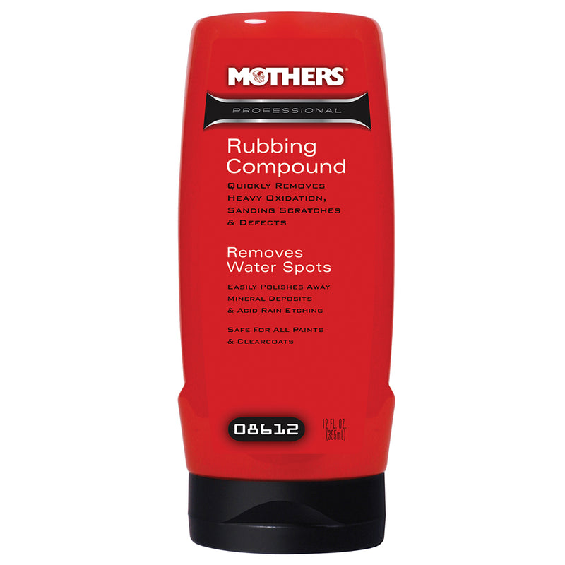 Mothers Professional Rubbing Compound - 12oz