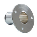 Whitecap Top-Mounted Flag Pole Socket CP/Brass - 1" ID