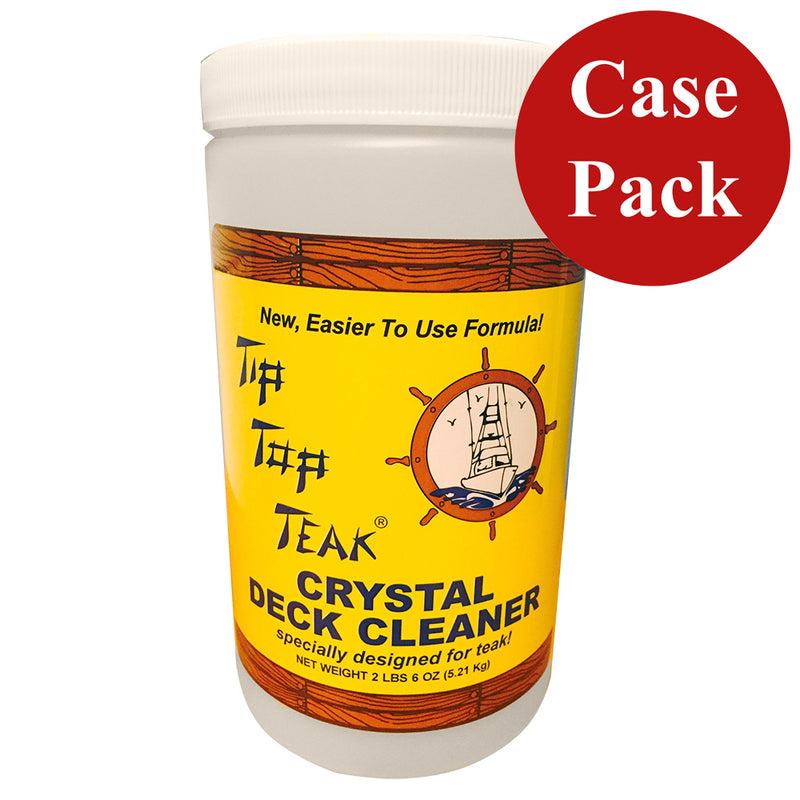 Tip Top Teak Tip Top Teak Crystal Deck Cleaner - Quart (2lbs 6oz) - *Case of 12*