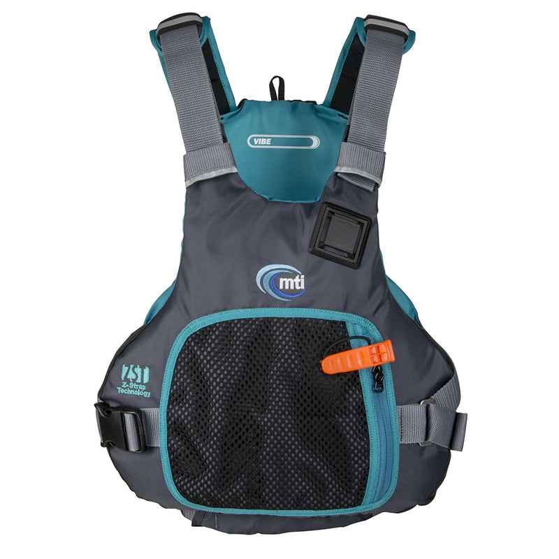 MTI Vibe Life Jacket - Black/Turquoise - Small/Medium