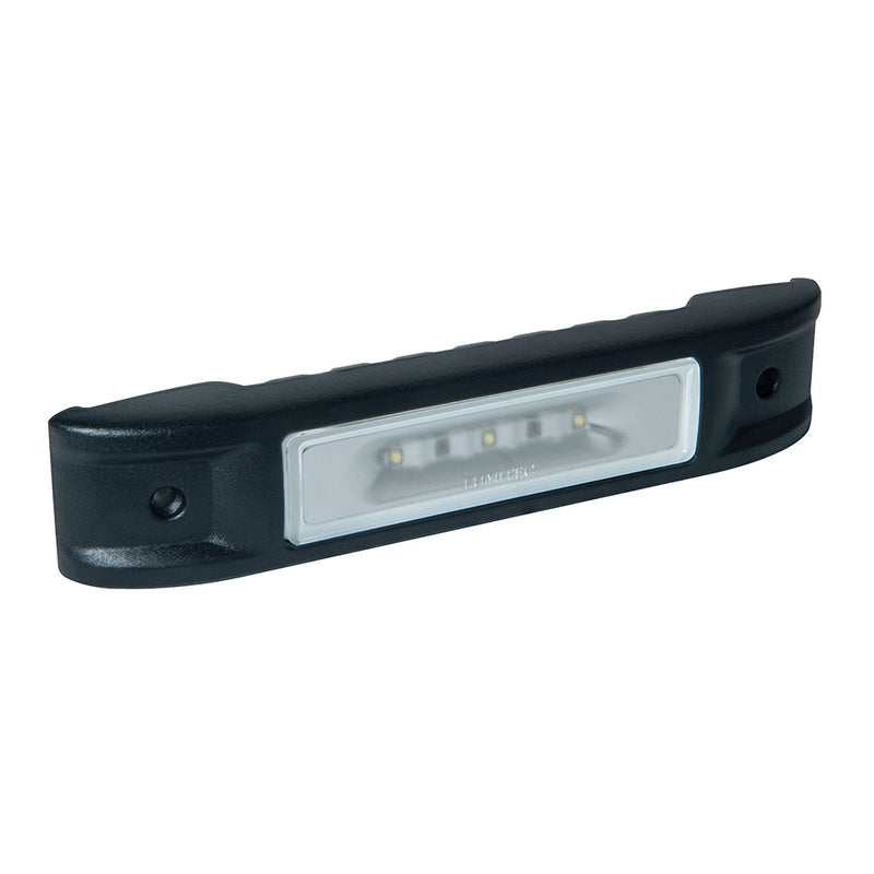 Lumitec Ibiza LED Engine Room Light - Blue/White Dimming - Black Finish