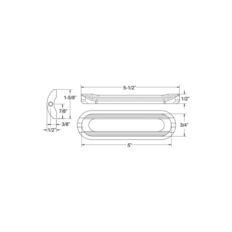 TACO 4-LED Deck Light - Pipe Mount - Aluminum Housing