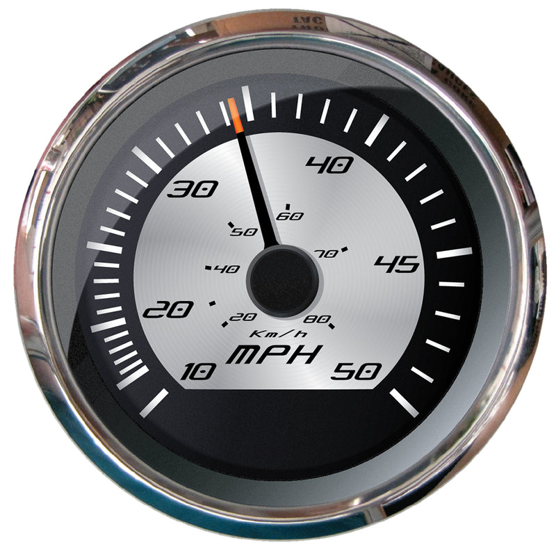 Faria Platinum 4" Speedometer - 50 MPH (Mechanical)