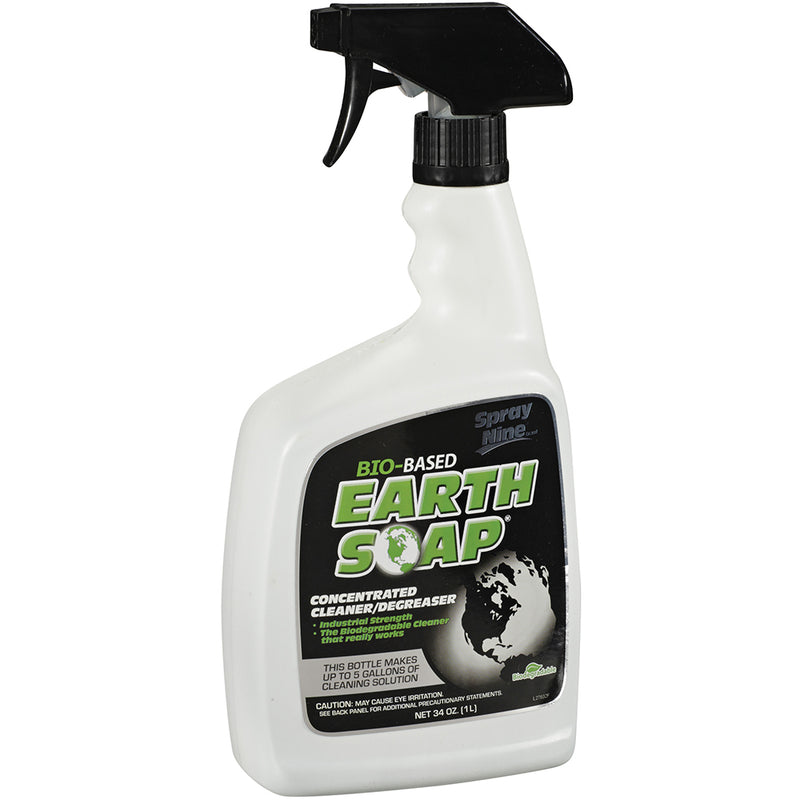 Spray Nine Bio Based Earth Soap® Cleaner/Degreaser Concentrated - 32oz