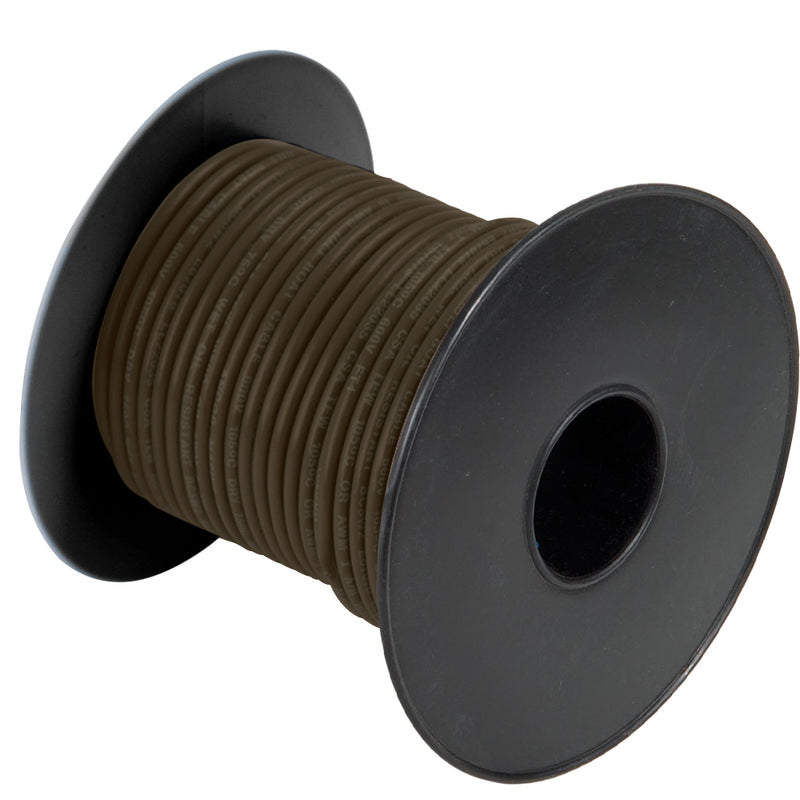 Cobra Wire 16 Gauge Flexible Marine Wire - Brown - 100'