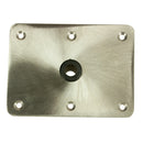 Springfield KingPin™ 6" x 8" - Stainless Steel - Rectangular Base